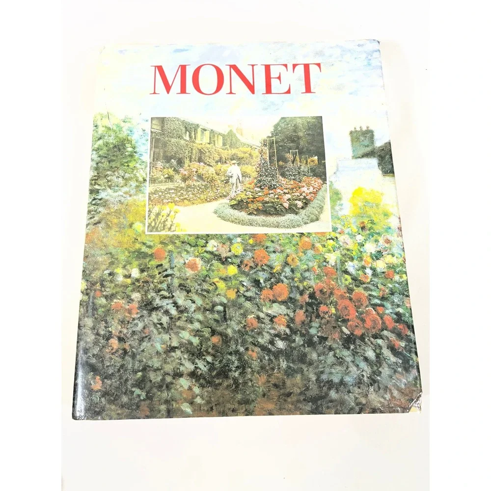 VTG Monet by‎ Robert Gordon Andrew Forge Hardcover Art Book 1983 Coffee Table